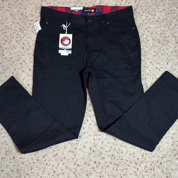 Canada Weather gear black authentic Heritage sport pants size 36 NWT - Picture 2 of 7